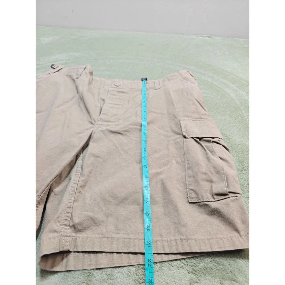 Tru-Spec Mens Cargo Shorts XL Tan Tactical Military Utility 100% Cotton